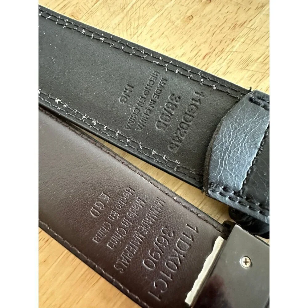 Men’s size 36/38 Black Belts